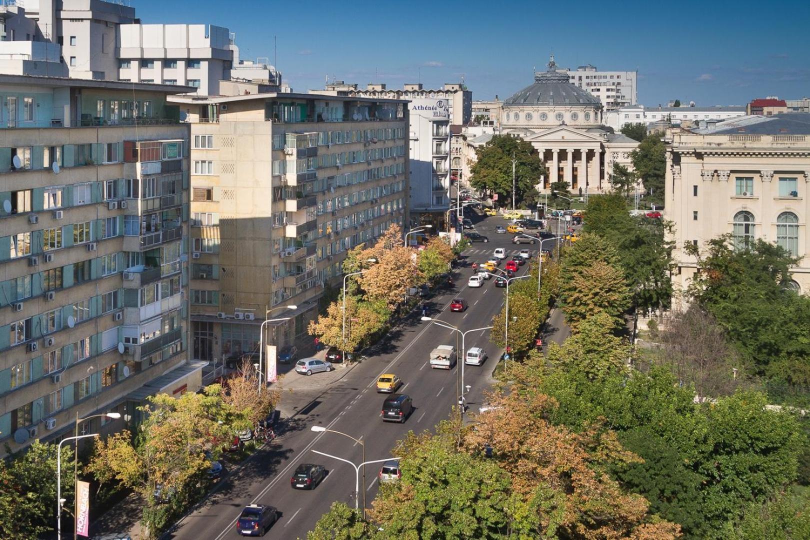Ferienwohnung Athenaeum Wonderful View Flat Bukarest Exterior foto